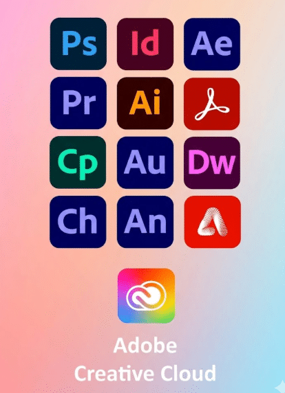 Adobe Creative Cloud - 2 Meses - 1 Dispositivo